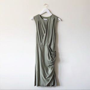 3.1 Phillip Lim sleeveless draped wrap dress NWT